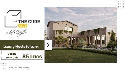 Plot for Sale in Baldana, Ahmedabad | 3 BHK Private Villas by the cube club