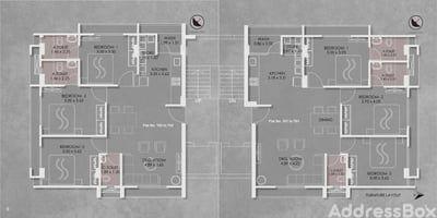 PARAMHANS APPARTMENT Floor Plan