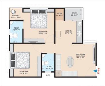 PARMESHWAR HEIGHTS Floor Plan