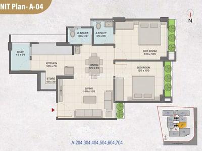 Sumeru One Floor Plan