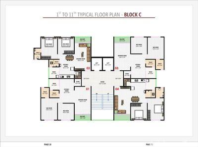 VEDANT ANTILIA Floor Plan