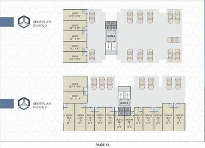 OMKAR RESIDENCY - Commercial Floor Plan