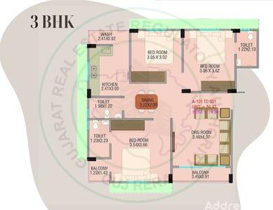LENTIN APPARTMENT Floor Plan