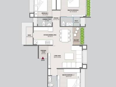 KAMALAM SERENITY Floor Plan