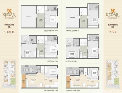 KEDAR BUNGLOWS Floor Plan