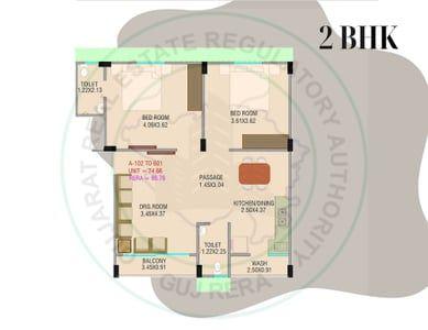 LENTIN APPARTMENT Floor Plan