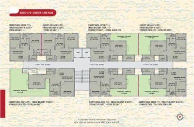 OMSHANTI GOLD PLUS-2 Floor Plan