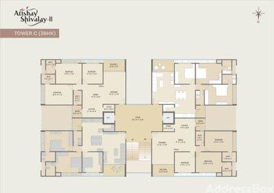 ATISHAY SHIVALAY-II Floor Plan
