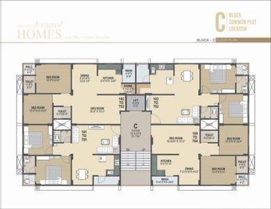 VISHWAS CITY 9 (BLOCK C) Floor Plan