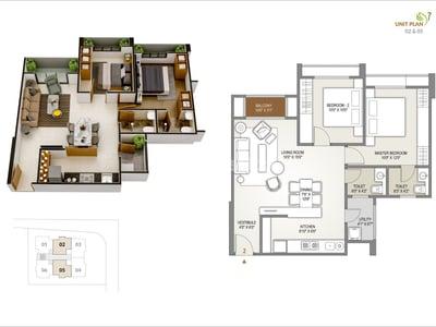 Suryansh Serenity Floor Plan