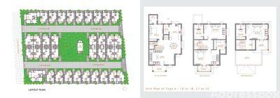 Madhav Crest Villa Cluster Plan