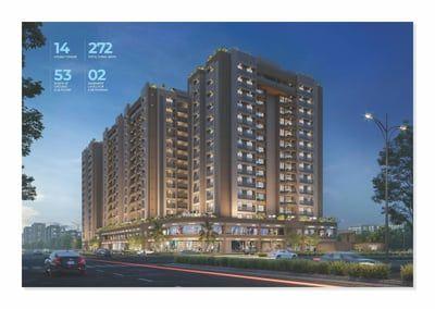 Residential Projects by Satvam Infra Llp | Shilaj Sky