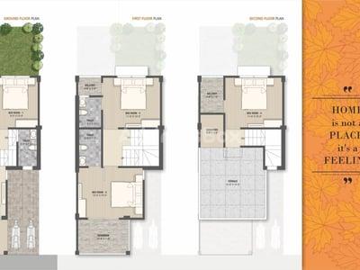 Maple Bunglows 2 Floor Plan