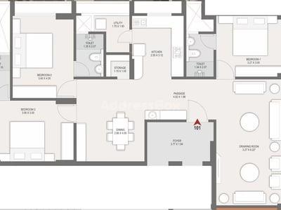Sampad Primero Floor Plan