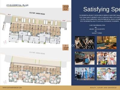Satyamev Royal 5 - Commercial Floor Plan