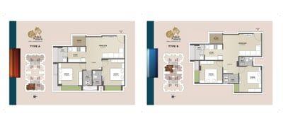 Pushkar Heights, Pushkar Sky & Pushkar Square Floor Plan