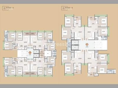 Ganesh Heights - 2 Floor Plan