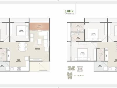 TULSI PARADISE Floor Plan