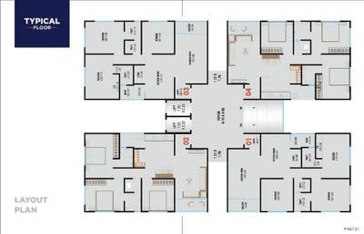 SATVAM BRAHMAND Floor Plan