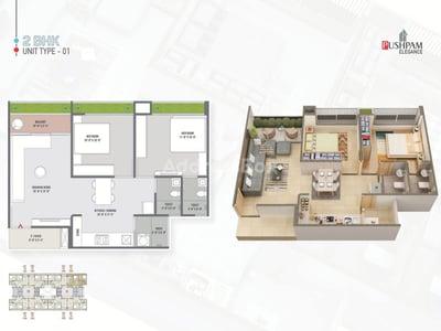 PUSHPAM ELEGANCE Floor Plan