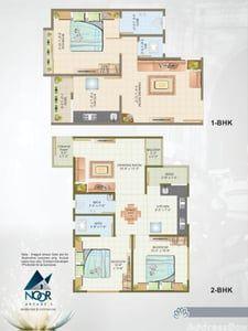 NOOR ARCADE - I Floor Plan