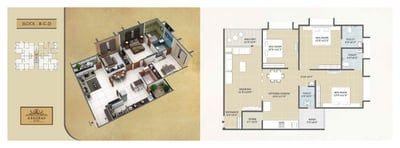 ABHINAV RESIDENCY Floor Plan