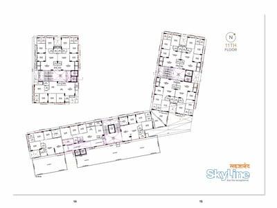 SAHJANAND SKYLINE Floor Plan
