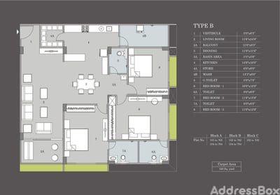 RUJUVALIKA Floor Plan