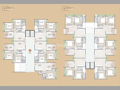 Ganesh Heights - 2 Floor Plan