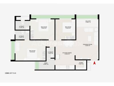 Flats / Apartments for Sale in Science City, Ahmedabad | Swojas Pride