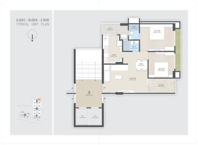 MAPLE GREEN RESIDENCY Floor Plan