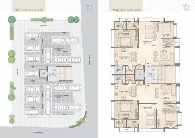NAVKAR APARTMENT Floor Plan