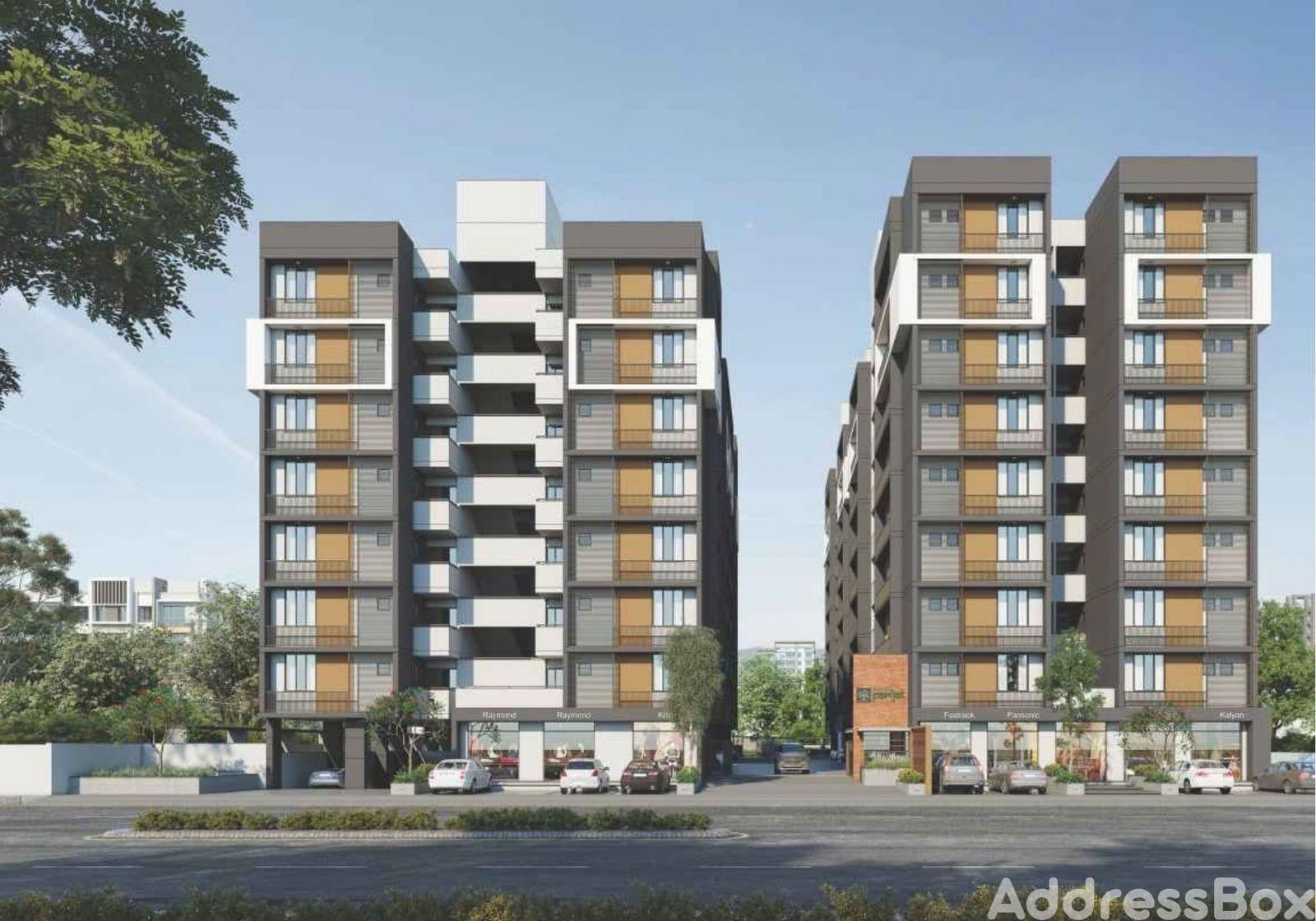 PARIJAT RESIDENCY - Commercial image PARIJAT RESIDENCY - Commercial Exterior