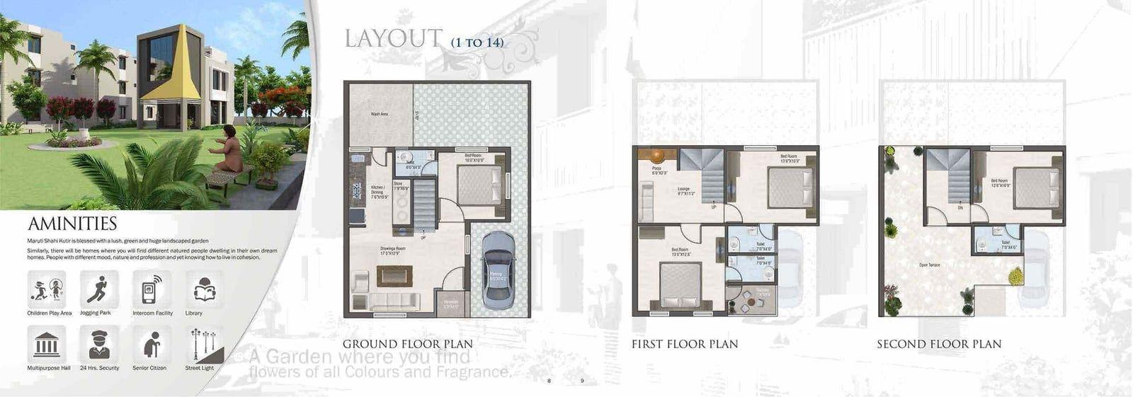 Maruti Shahikutir image Maruti Shahikutir Floor Plan
