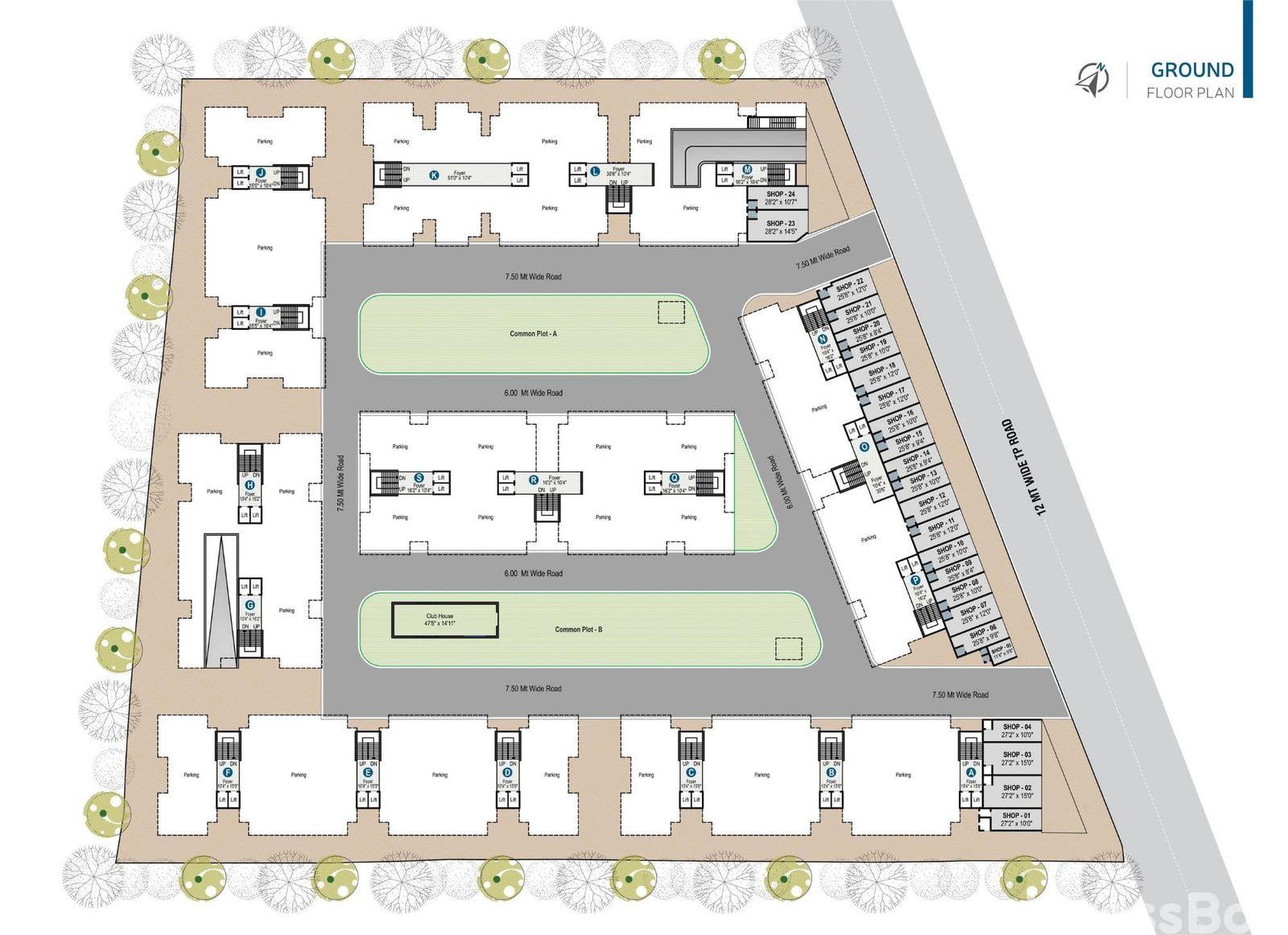 Airport View Residency - Commercial image Airport View Residency - Commercial Floor Plan