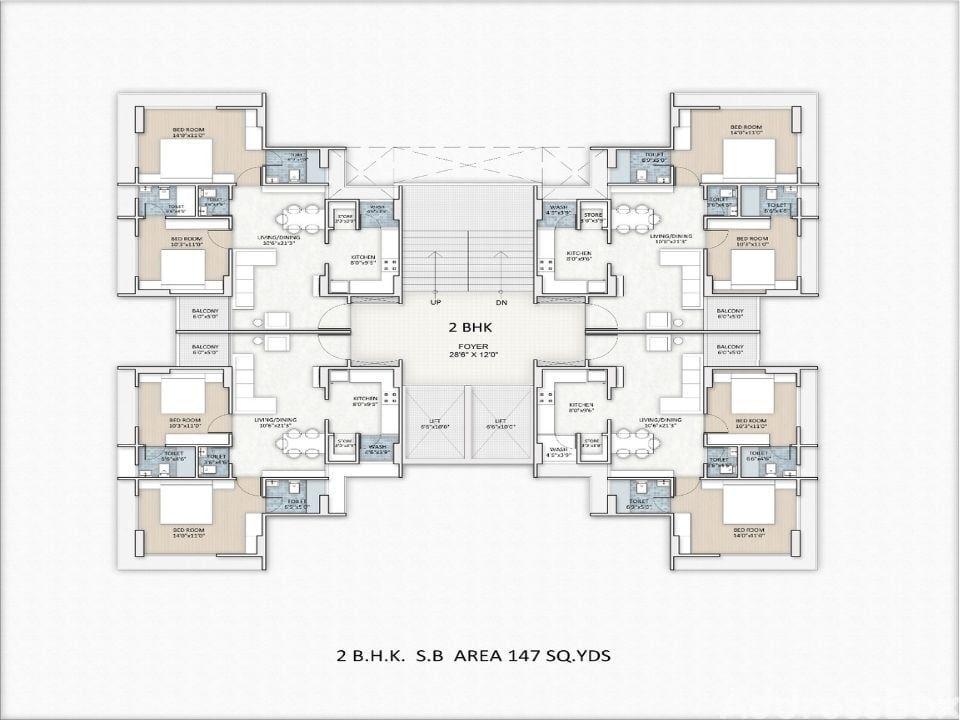 MODERN FLATS image MODERN FLATS Floor Plan