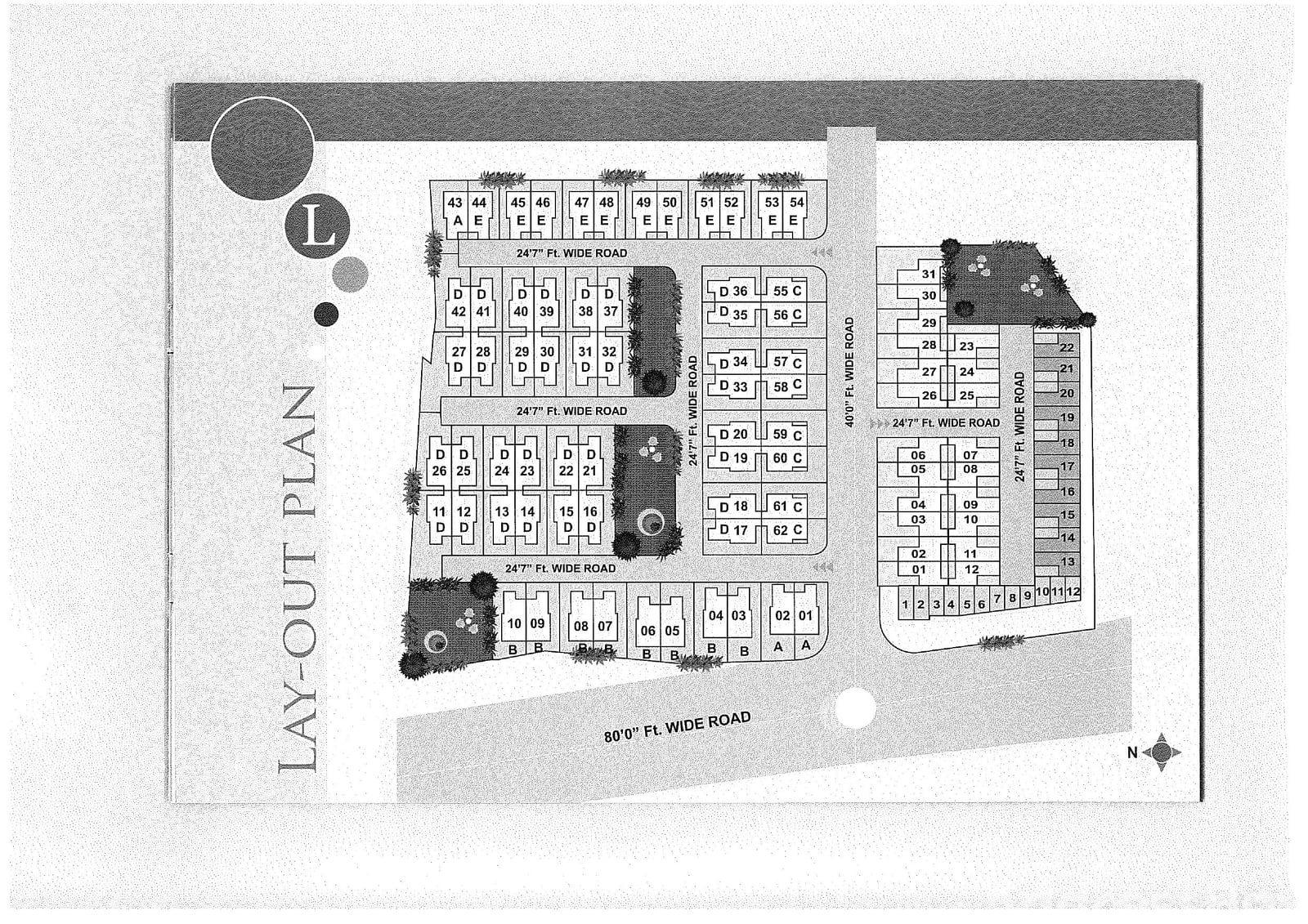 NILKANTH KUTIR - Commercial image NILKANTH KUTIR - Commercial Cluster Plan