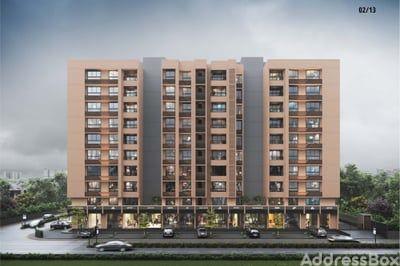 Commercial Projects by Laxmikant Buildcon | Rhythm Aura - Commercial