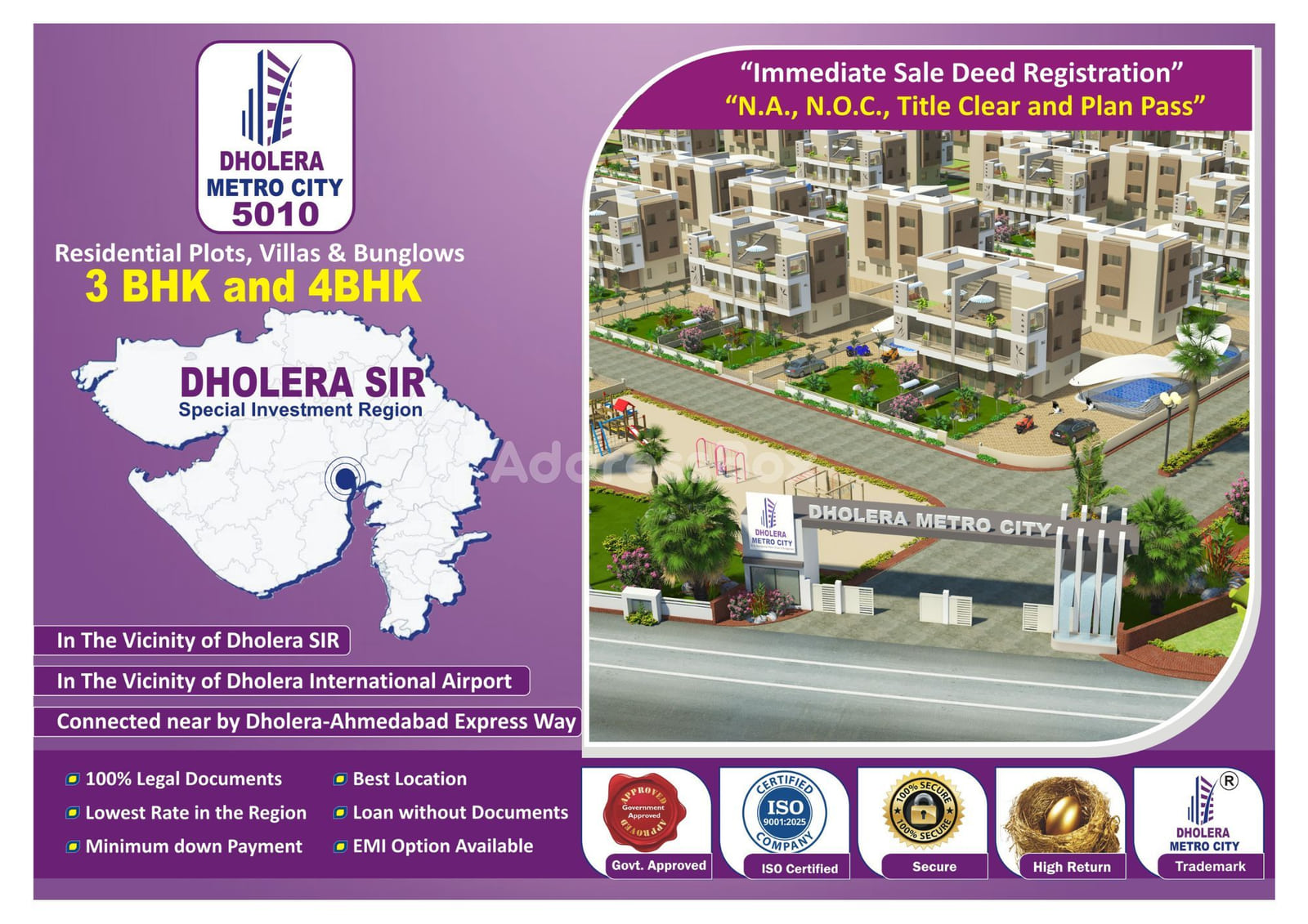 Dholera Metro City 5010 photo
