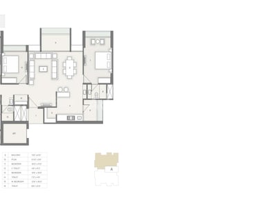 Satyam Skyline - II Floor Plan