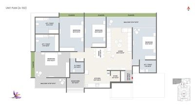 ABHILASHA SHLOK Floor Plan