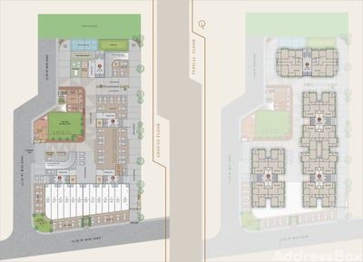 SHELADIA LUXURIA - Commercial Cluster Plan