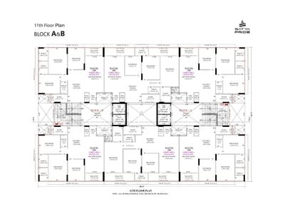 SATYA PRIDE Floor Plan