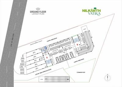 NILKANTH VATIKA - Commercial Floor Plan