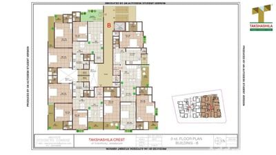 TAKSHASHILA CREST Floor Plan