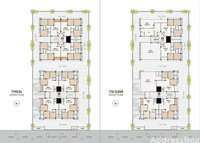 SARAL SKY Floor Plan