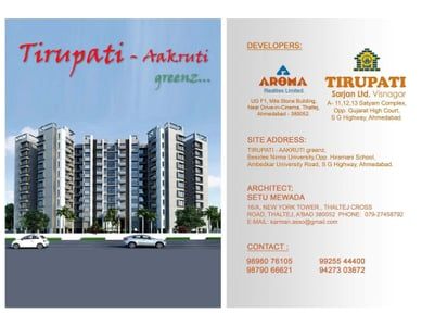 TIRUPATI AAKRUTI GREENZ Others