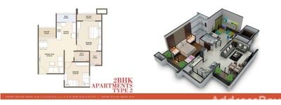 ASHRAYA 9 Floor Plan