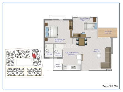 RUDRA HARMONY Floor Plan
