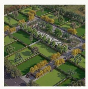 Anantbaug Villas Cluster Plan